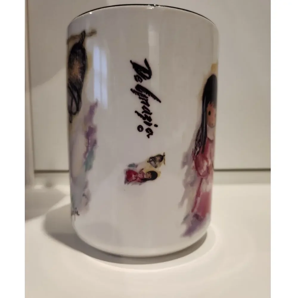 The Bell of Hope mug Degrazia black interior